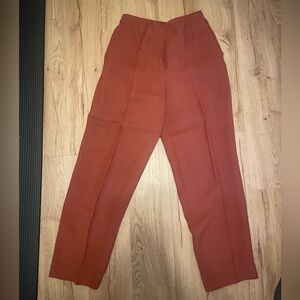 Vintage Giorgio Armani Burnt Orange Pants